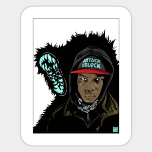 Attack the Block Sticker